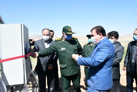  افتتاح بزرگترین طرح آبیاری  سنتر پیوت به مساحت ۵۷ هکتار در سیسان شهرستان بستان آباد