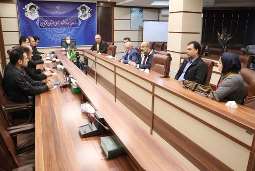 بازدید سرپرست سازمان جهاد کشاورزی استان قزوین از واحدهای ستادی