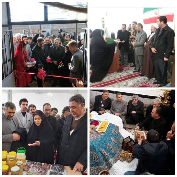 برپایی نمایشگاه توانمندی های زنان روستایی در میاندوآب