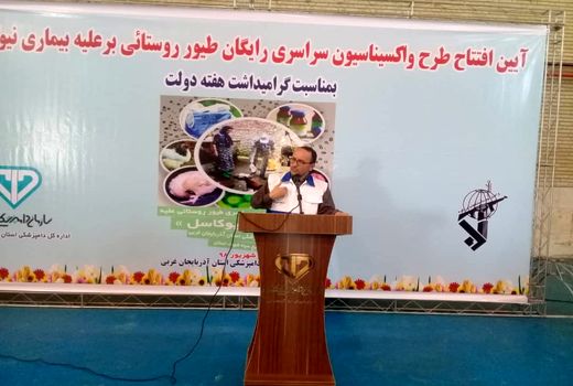 طرح سراسری واکسیناسیون طیور بومی علیه بیماری نیوکاسل آغاز شد