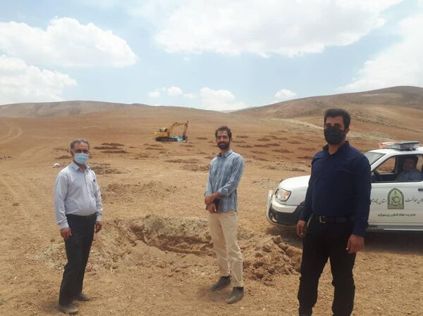 احداث 50 هکتار باغ دیم در اراضی شیبدار شهرستان شهرکرد