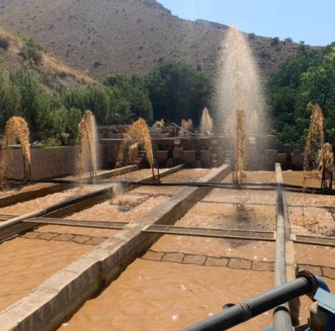 کمک به آبزی‌پروران خسارت دیده از سیل‌های  اخیر شهرستان سمیرم   