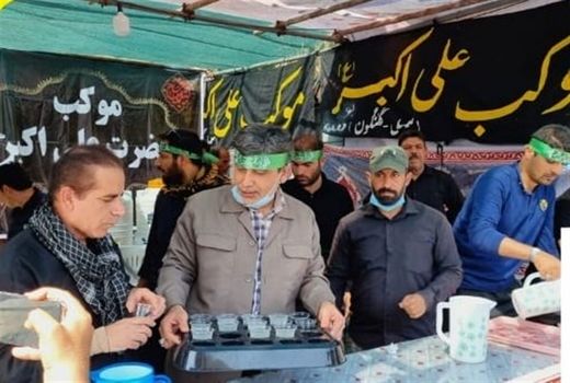 توزیع اقلام خوراکی بین مواکب توسط سازمان جهاد کشاورزی خوزستان