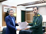 دیدار مسئول بسیج مهندسین کشاورزی هرمزگان با رئیس سازمان جهاد 