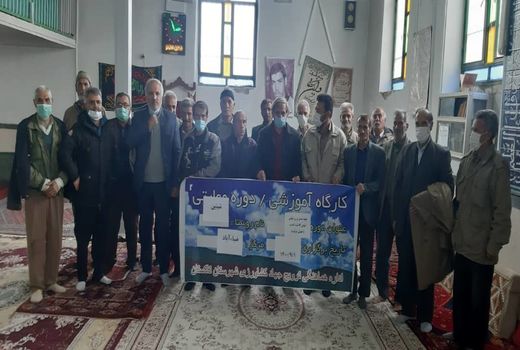 بهره‌برداران شهرستان تاکستان با تغذیه گندم دیم در مزارع کشاورزی آشنا شدند