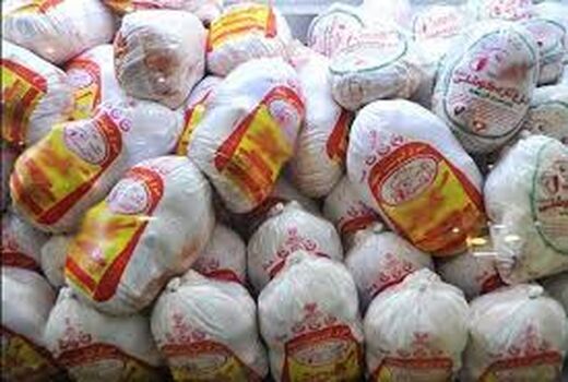 توزیع بیش از ۲ تن گوشت مرغ با قیمت مصوب در شهرستان مارگون
