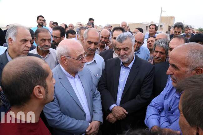 سفر وزیر جهاد کشاورزی به شهرستان میمه، استان اصفهان