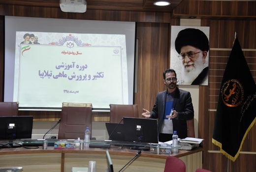 برگزاری دوره آموزشی تکثیر و پرورش ماهی تیلاپیا