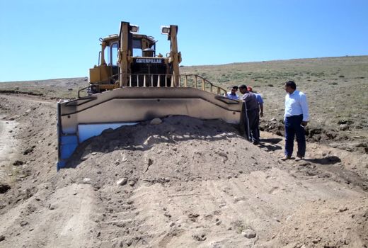 بازگشت ۷۵۶ هکتار از اراضی بایر شهرستان ورزقان به چرخه تولید