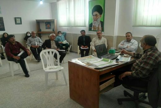 برگزاری جلسه هماهنگی و رفع موانع طرح کاداستر در روستاهای دهستان بدرانلو 