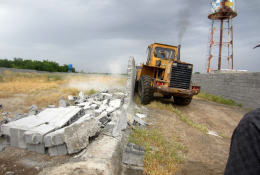 8هکتار از اراضی زراعی و باغی رباط کریم به چرخه کشاورزی بازگشت