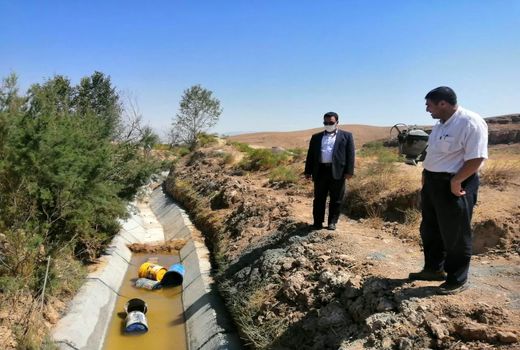 بازدید مدیر جهاد کشاورزی شهرستان شیروان از طرح‌های اجرایی بخش فنی و زیربنایی 