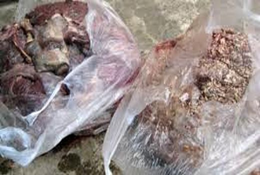 ضبط  و معدوم سازی 200 کیلو انواع فرآورده غیر بهداشتی و غیر قابل مصرف در شهربابک