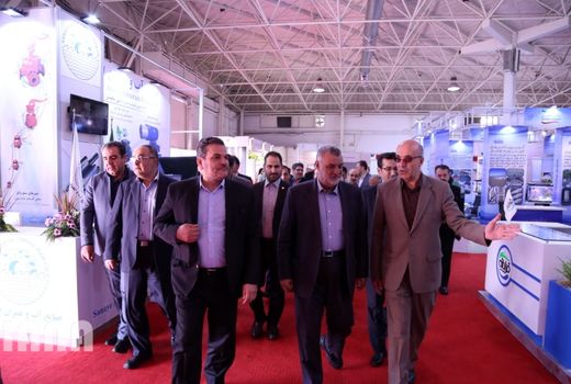 بازدید وزیر جهاد کشاورزی از چهارمین نمایشگاه بین المللی شیلات، آبزیان و غذاهای دریایی