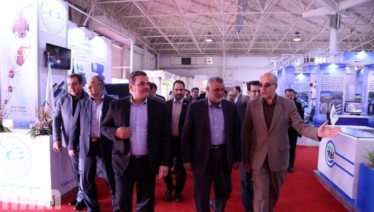 بازدید وزیر جهاد کشاورزی از چهارمین نمایشگاه بین المللی شیلات، آبزیان و غذاهای دریایی