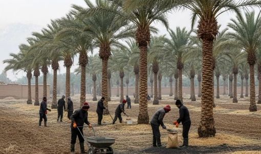  ۸۰ درصد خاک نخلستان‌ها فقیر است