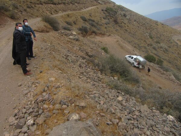 آغاز عملیات آبرسانی به روستای داشیورد کوهین
