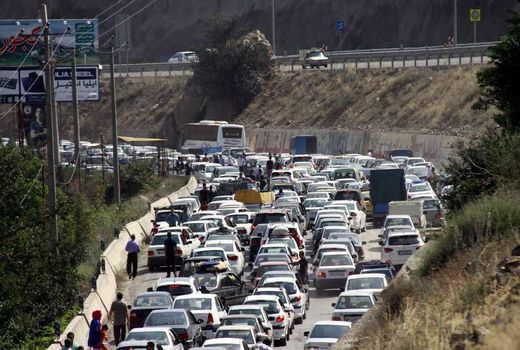 5 جاده شمالی کشور پرترافیک است