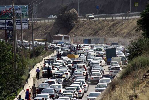 5 جاده شمالی کشور پرترافیک است