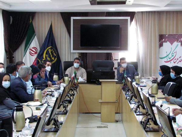 برگزاری جلسه هماهنگی توزیع نهاده‌های دامی در سازمان جهاد کشاورزی خراسان شمالی 