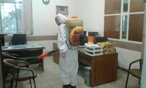 اقدامات پیشگیرانه و مقابله با کرونا در سازمان جهادکشاورزی خراسان شمالی