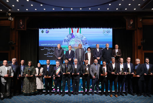 سی و نهمین آیین تجلیل از برگزیدگان ملی کشاورزی برگزار شد