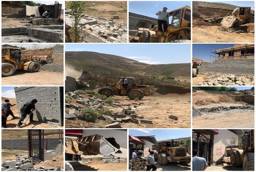 آزادسازی بیش از 17هزارمترمربع دیوارکشی و بنای غیرمجاز در اراضی کشاورزی لواسان
