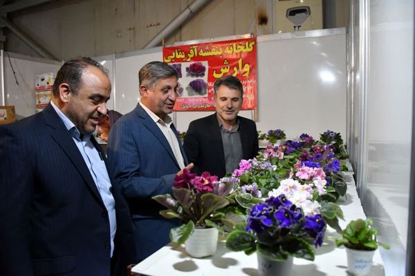 گشایش نمایشگاه تخصصی گلخانه، باغبانی و گلهای زینتی در تبریز