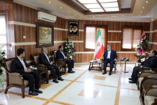دیدار رئیس سازمان امور اراضی کشور با استاندار آذربایجان غربی