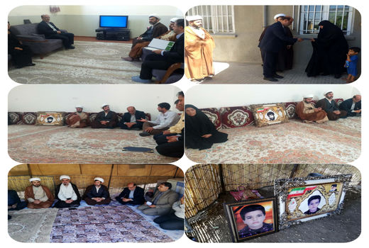 دیدار مسئولان سازمان جهاد کشاورزی استان با خانواده معظم شهدا در هفته جهاد کشاورزی