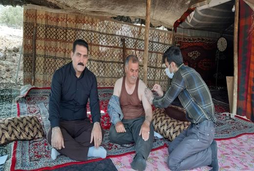 آغاز واکسیناسیون عشایر استان ایلام