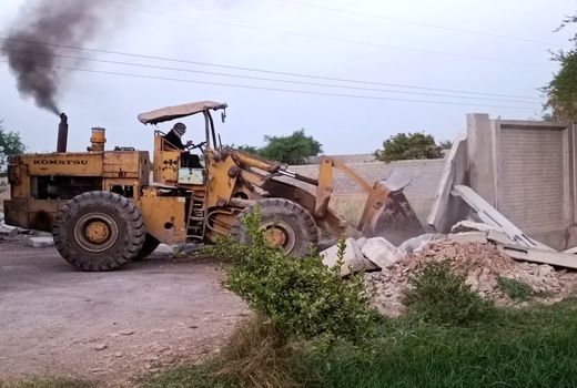 آزاد سازی ۴۲ هزار مترمربع از اراضی کشاورزی در شهرستان دزفول 