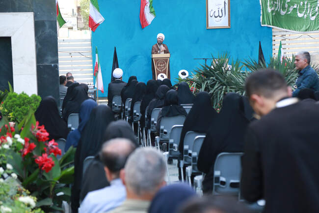  آیین بزرگداشت ارتحال امام خمینی (ره) در محل وزارت جهاد کشاوزری  