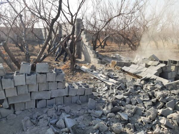قلع و قمع ۱۳۸ فقره ساخت وساز غیرمجاز در اراضی کشاورزی روستای زان دماوند