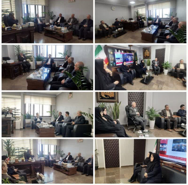 دیدار مدیر و کارکنان « شرکت  خدمات حمایتی کشاورزی تهران» با رئیس سازمان جهاد کشاورزی استان تهران 