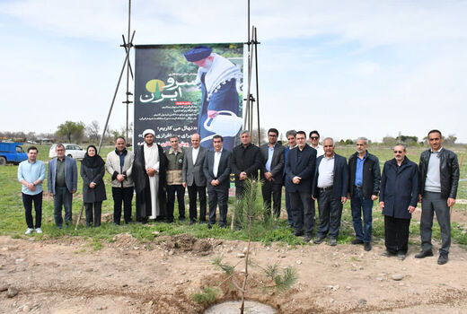 پویش ملی درختکاری سرو ایران در تبریز برگزار شد