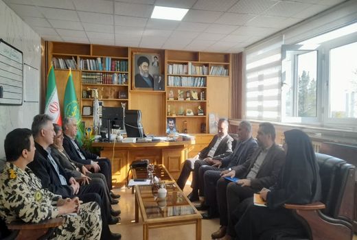 دیدار مسئولان سازمان امور اراضی با رئیس جهاد کشاورزی آذربایجان غربی
