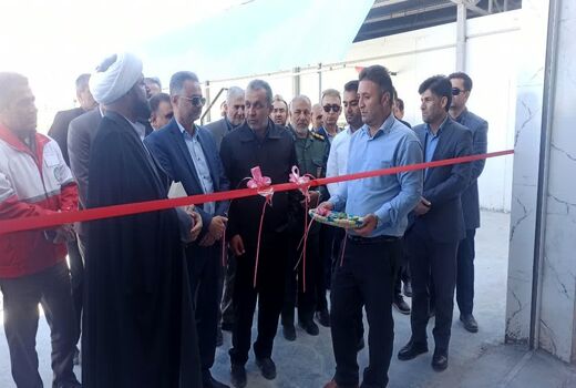 افتتاح طرح بسته‌بندی خرما و سردخانه مواد غذایی در فراشبند