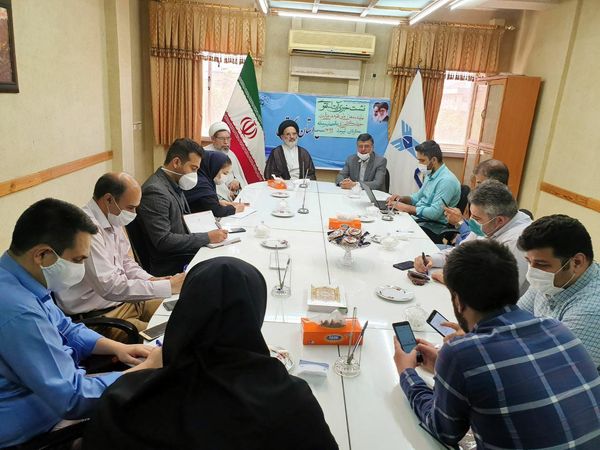 برگزاری نشست خبری آیت اله تقوی نماینده ولی فقیه در وزارت جهادکشاورزی با اصحاب رسانه