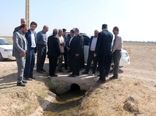 بازدید معاون آب و خاک وزارت جهاد کشاورزی از سه طرح مرمت و بازسازی قنات در شهرستان تاکستان