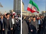 حضور در اجتماع بزرگ همبستگی ملی علیه اقدامات تروریستی