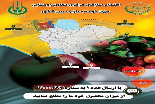 سامانه پیامکی توسعه بازار سیب