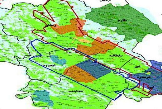 120 هزارهکتار از اراضی استان زنجان رفع تداخل شد