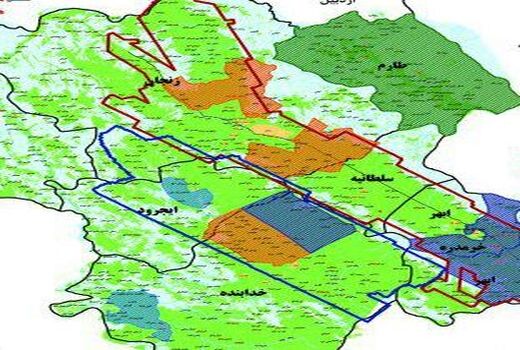 120 هزارهکتار از اراضی استان زنجان رفع تداخل شد