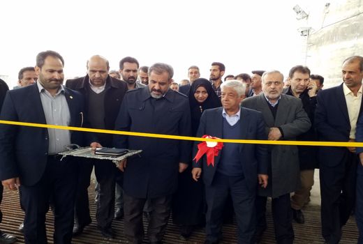سیلوی 30 هزار تنی ذخیره‌سازی غلات در شهرستان آبیک استان قزوین افتتاح شد