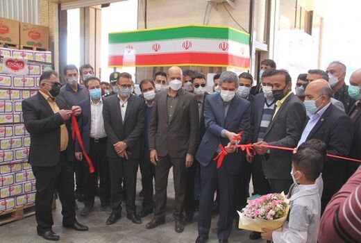  یک واحد بسته بندی میوه در شیراز به بهره برداری رسید 