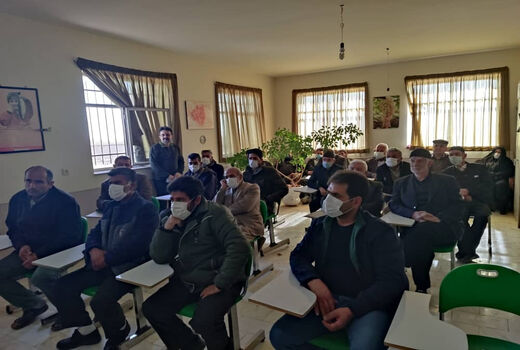 کشاورزان تاکستانی با روش‌های نوین کشت حبوبات دیم آشنا شدند