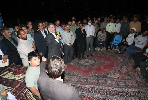 بازید وزیر جهاد کشاورزی از پروژه انتقال آب دشت صفی آباد شهرستان اسفراین