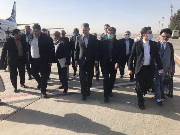 وزیر جهاد کشاورزی وارد استان سیستان وبلوچستان شد