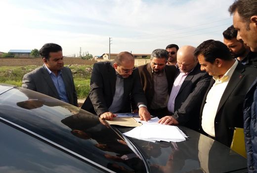 بازدید دادستان و فرماندار ورامین از ساخت و سازهای غیرمجاز شهرک صنعتی خیرآباد